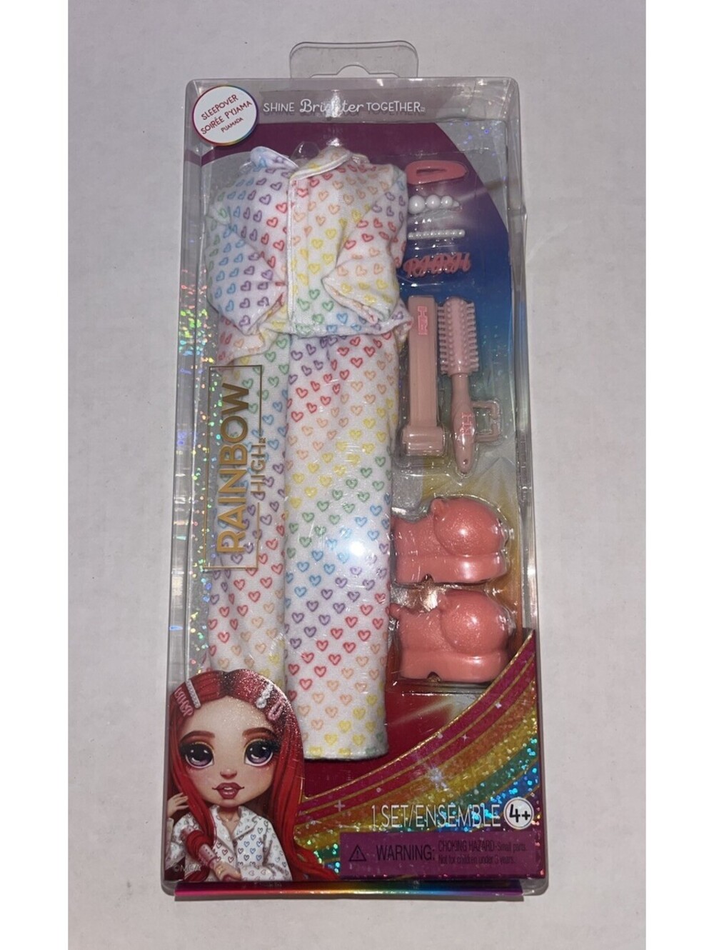 Rainbow High Fashion Pack Sleepover Pajama Party Outfit Set NEW MGA [COPY]